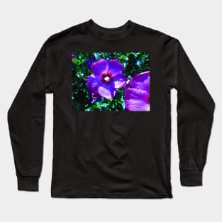 Rose of Sharon Photo Print Long Sleeve T-Shirt